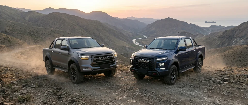 بررسی لوازم یدکی کی ام سی J7 , K7 , A5 , X5 , T8 , T9